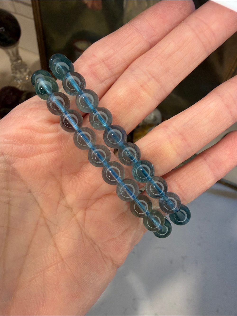 Blue Fluorite Bracelet: B1146
